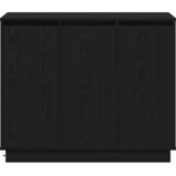  LED komoda Crni hrast 90 x 32 x 75 cm Konstruirano drvo | shoptok.hr