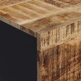 vidaXL Komoda s 3 predali 40x33,5x75 cm trden mangov les | Shoptok.si