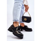 Kesi Lacquered shoes with ornaments black Keily | shoptok.hr