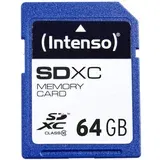  (Intenso) SD Kartica 64GB Class 10 (SDHC & SDXC) – BULK-SDXC-64GB/Class10