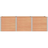  Povišena vrtna gredica Smeđa 300 x 100 x 91 cm | shoptok.hr