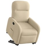  Naslanjač s funkcijo vstajanja krem blago, (21824774) | Shoptok.si