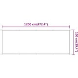  Okomita tenda bež 100 x 1200 cm od tkanine Oxford | shoptok.hr