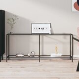  Konzolni stol prozirni 180 x 35 x 75,5 cm od kaljenog stakla | shoptok.hr