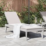 vidaXL Ležalnik siv 186x60x29 cm PP Cene