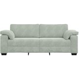  Trosjed Sofa Svijetlosiva 220x77x82 cm Baršun | Eponuda.com