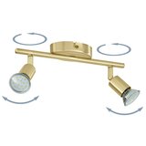 Eglo 33185 - LED spot svetlo BUZZ-LED 2xGU10/2,8W/230V 3000K zlatna | Eponuda.com