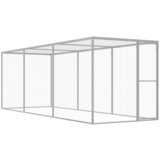vidaXL Mačja kletka 4,5x1,5x1,5 m pocinkano jeklo Cene