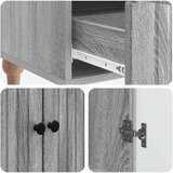 Kreveta Siva sonoma 66 x 34,5 x 95 cm Konstruirano drvo | shoptok.hr