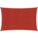  Senčno jadro 160 g/m² rdeče 6x7 m HDPE, (20965260) Cene