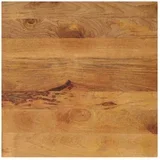 ploča 80x80x3 8 cm četvrtasta od masivnog drva manga - Drvo manga (završna obrada od hrastovine) 80 x 80 cm 1 38 mm