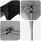  Zložljivi šotor za zabave 575 x 288 x 245 cm Antracit, (5000248799) | Shoptok.si