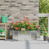  Sadilica Srebrno 120 x 60 x 35 cm Cinkani čelik | shoptok.hr