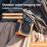 Venisymlis Prenosni Viseči Pasni Ventilator Za Hlajenje Vratu, Poletni Električni Ventilator Za Ponovno Polnjenje, (22070275) | Shoptok.si