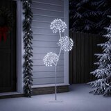 LED božićno drvce u obliku slova S 2 kom. Bijela | shoptok.hr
