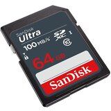 San Disk Ultra 64GB SDXC spominska kartica 100MB/s cene