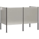 Ekran za kante za smeće 167 x 85 x 113 cm Nehrđajući čelik - Nehrđajući čelik 167 cm bez uzorka | shoptok.hr