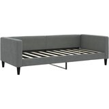  Dnevni krevet s madracem tamnosivi 90 x 190 cm od tkanine | shoptok.hr