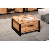 MID.YOU KLUBSKA MIZA, 80/45/80 cm naravne barve, črna | Shoptok.si