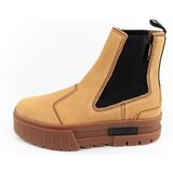Puma Gležnjarji Chelsea Mayze Chelsea Suede Wn's 382829 04 Rumena | Shoptok.si