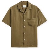 Portuguese Flannel Srajce s kratkimi rokavi Dogtown Shirt - Olive Zelena Cene