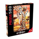 Anatolian puzzla 500 delova - giraffe Cene