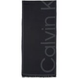 Calvin Klein Šal bazaltno siva / črna | Shoptok.si