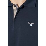 Barbour Pamučna polo majica Tartan Pique Polo boja: tamno plava, s aplikacijom, MML0012 | shoptok.hr