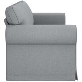 SOFA Svijetlo siva 215 x 82 x 80 cm Metal | shoptok.hr