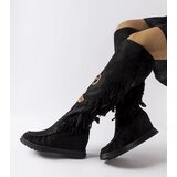Gemre Black wedge boots Cascia | Shoptok.si