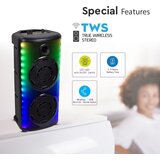  LED RGB punjivi zvučnik sa mikrofonom 600W/2400 mAh | Eponuda.com
