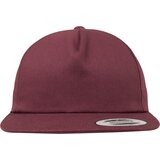 Flexfit Unstructured 5-panel snapback chestnut brown Cene