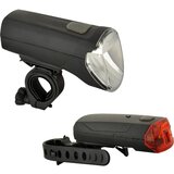 Fischer fahrrad komplet svjetla za bicikl 85347 led baterijski pogon crna | shoptok.hr