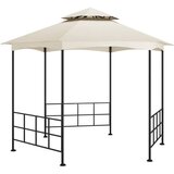 vidaXL Paviljon s stranicami 3,1x2,7 m krem | Shoptok.si