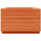  Vrtna sadilica voštano smeđa 40x40x26,5 cm masivna borovina | Eponuda.ba