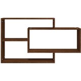  Zidna polica smeđa boja hrasta 104x20x58,5 cm konstruirano drvo | Eponuda.com
