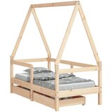  Okvir za dječji krevet s ladicama 70x140 cm od masivne borovine | shoptok.hr