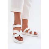 Boto Rubber Women's Slippers With Strap White Tavirae | shoptok.hr