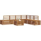  Set vanjskih sofa 7 Komad Prirodna Čvrsto drvo akacije | shoptok.hr