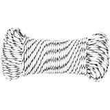 Pleteni brodski konop bijeli 5 mm x 100 m poliesterski | shoptok.hr