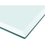  Ploča za Stol Kaljeno Staklo Pravokutna 1000x620 mm | shoptok.hr