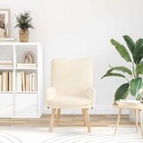  Fotelja Krema 63 x 67 x 94 cm tkanina | Shoptok.si