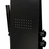 EYN Luksuzni termostatski tuš panel SP1058 v beli ali črno barvi — Črna | Shoptok.si
