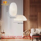 METHEDEECO komplet 2 papirnatih senčnikov za visečo svetilko | Shoptok.si