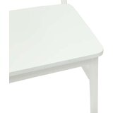  Stolac za blagovanje 2 pcs Bijelo Čvrsto drvo | shoptok.hr
