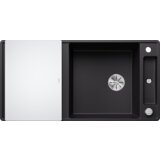 Blanco sudoper AXIA III XL 6 S-F InFino SILGRANIT daska staklo, s dalj.upr. - CRNA | shoptok.hr