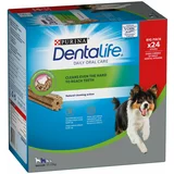 Dentalife Purina prigrizki za dnevno nego zob po posebni ceni! - prigrizki za dnevno nego zob za srednje velike pse 2 x 24 palčk (16 x 69 g)