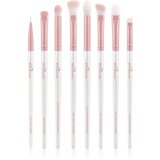 Luvia Cosmetics Prime Vegan All Eye Want set kistova za oči Candy (Pearl White / Rose) 8 kom Cijene