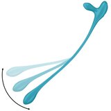 Satisfyer Vibrators Plug & Play - punjivi analni vibrator i prsten za penis (plavi) | shoptok.hr