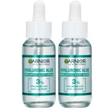 Garnier Skin Naturals Hyaluronic Aloe Replumping Super Serum Set 2x serum za lice 30 ml za ženske
